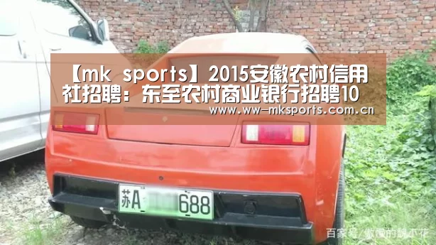【mk sports】2015安徽农村信用社招聘:东至农村商业银行招聘10人(图1) mk体育下载